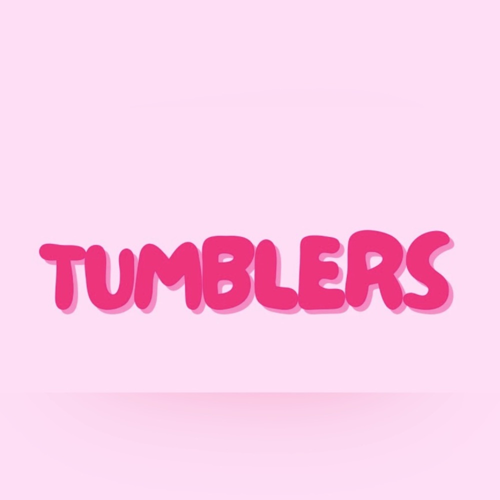 Tumblers & Accessories! 🥤
